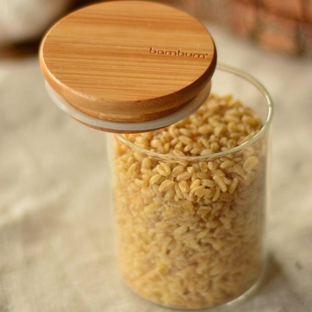 جای حبوبات 450 میلی لیتر بامبوم مدل بولا کد B0048